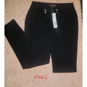 High waisted stetch  skinny leg pants